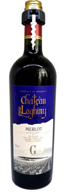 деталь Víno MERLOT Chateau Loghiny 0,75L