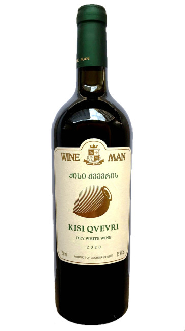 деталь Suché bilé víno Kisi Qvevri 0,75l WineMan