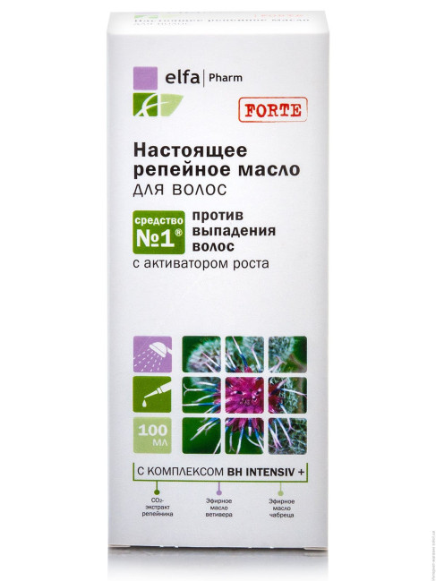 деталь Репейное масло Эльфа Фарм 100мл