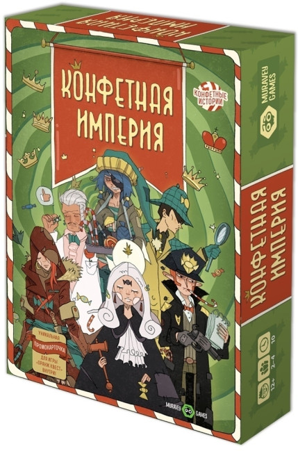 деталь Настольная игра «Конфетная империя» (с 12 лет)