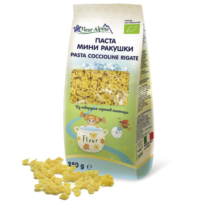 деталь Паста мини мидии 250г Fleur Alpine
