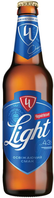 деталь Светлое пиво Light 0,5л, 4,3% Чернігівське