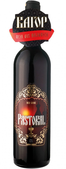 деталь Červené moldavské víno Kagor 0,75L