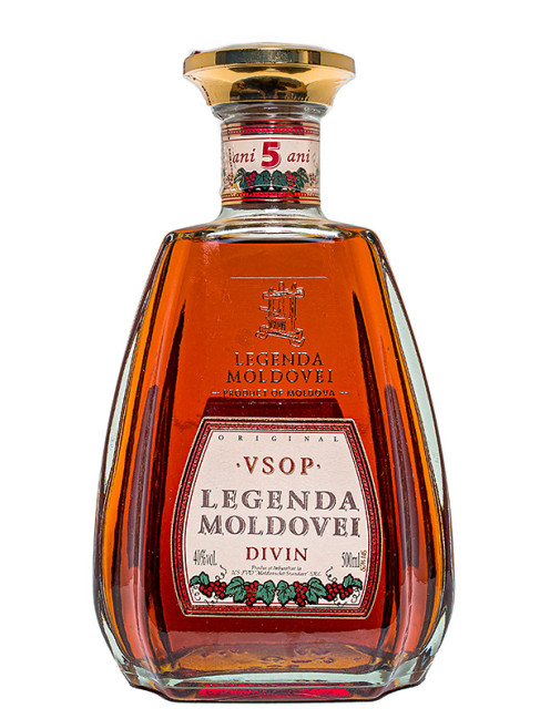 деталь Бренди Legenda Moldavei VSOP 5-летний 40% 0,5л