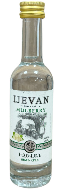 деталь Фруктовый дистиллят из белой шелковицы 50% 0,05Л IJEVAN