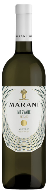 деталь Вино белое сухое Mtsvane 0,75л Marani