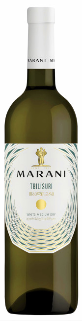 деталь Вино белое полусухое Tbilisuri 0,75l Marani