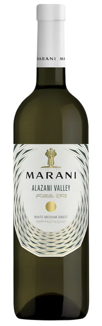 деталь Вино белое полусладкое Alazani Valley 0,75л Marani