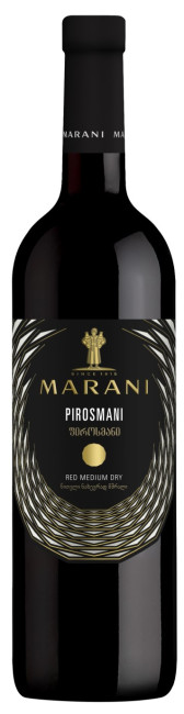 деталь Вино красное полусухое Pirosmani 0,75L Marani