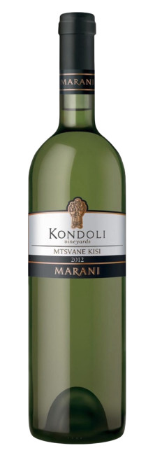 деталь Вино белое сухое Mtsvane-Kisi 0,75l Kondoli Marani