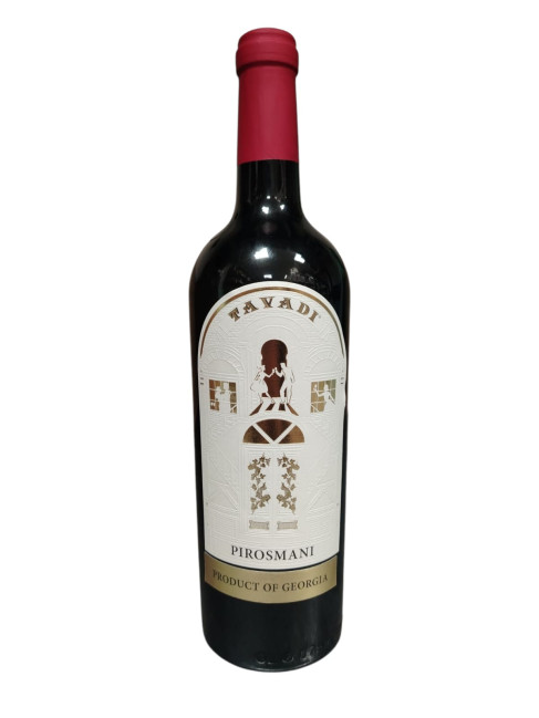 деталь Полусладкон красное вино Pirosmani 11,5% 0,75L Tavadi