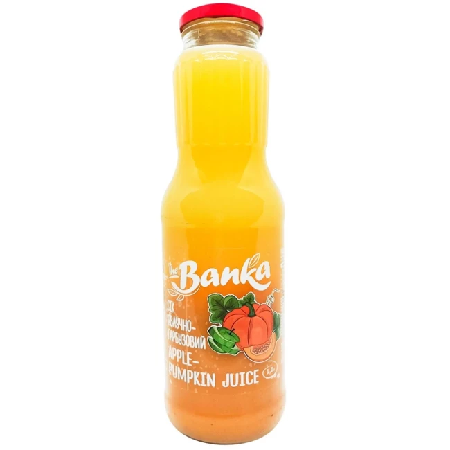 деталь Сок яблочно-тыквенный с мякотью 1л The Banka
