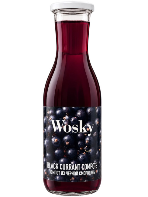 деталь Компот из чёрной смородины 1л Wosky