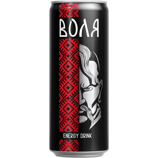 деталь Энергетический напиток Воля оригинальный 0,33L Моршинська