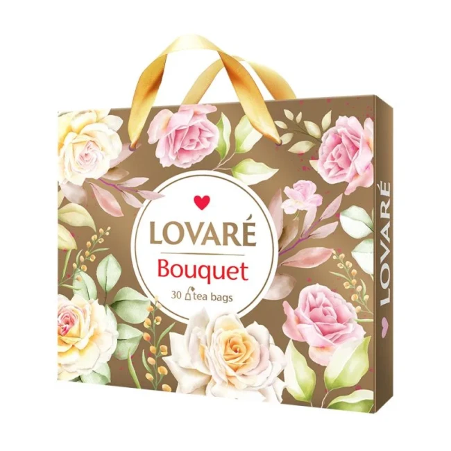 деталь Чай Ассорти Bouquet 32*2г Lovaré
