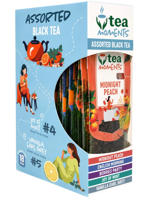 деталь Чай Assorted Black Tea 33,6г 5 вкусов × 3пакетика Tea Moments