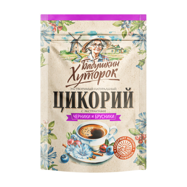 деталь Цикорий черника+клюква 100г Чуторок