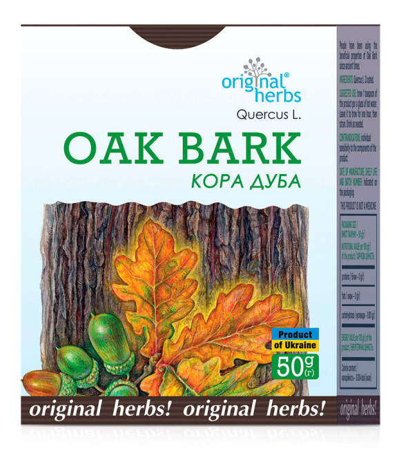 деталь Травяной чай - Дубовая кора 50г Original Herbs