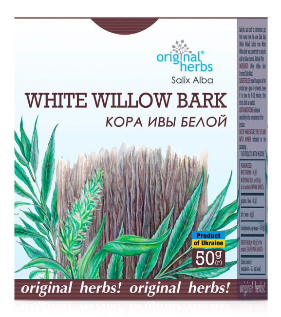 деталь Кора ивы белой 50г Original Herbs