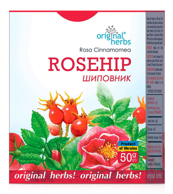 деталь Травяной чай Шиповник 50г Original Herbs