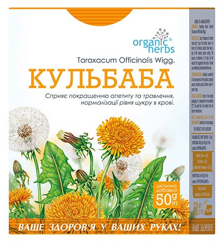 деталь Чай травяной Одуванчик 50г Original Herbs