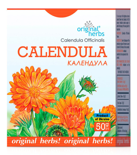 деталь Травяной чай календула 50г Original Herbs