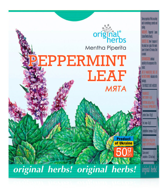 деталь Травяной чай Мята 50г Original Herbs