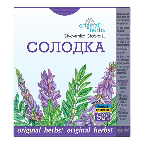 деталь Травяной чай Корень солодки 50г Original Herbs