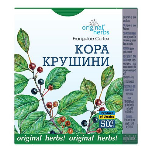 деталь Травяной чай Кора Крушини 50г Original Herbs