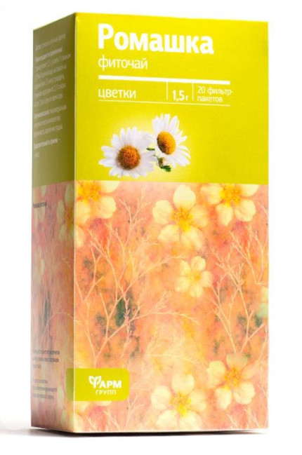 деталь Ромашка фиточай 20*1,5г ФармГрупп