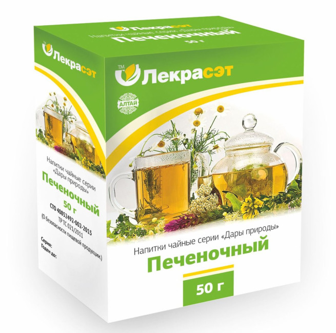 деталь Сбор трав Печеночный 50гр Лекрасэт