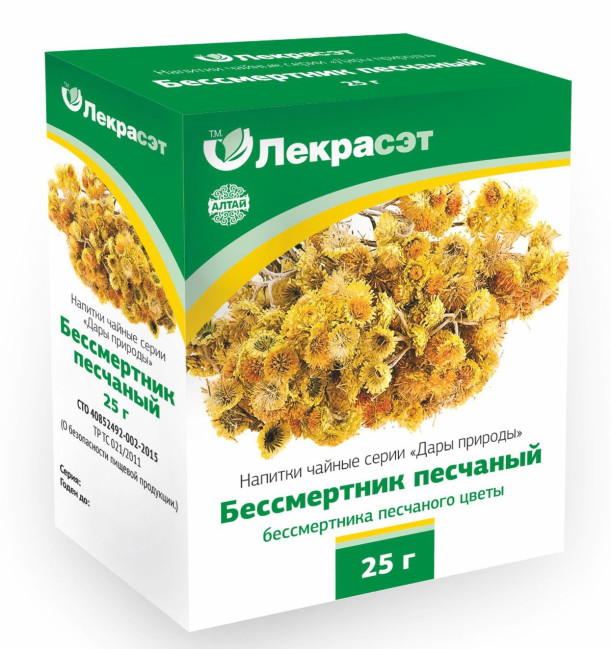 деталь Бессмертник песчаный 25гр Лекрасэт