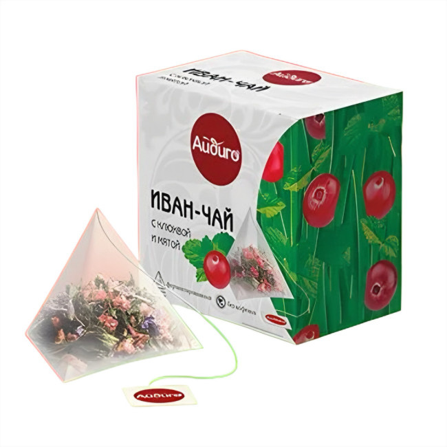 деталь Иван-чай с клюква и мятой 15*2г Айдиго