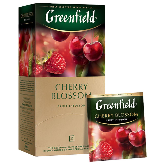 деталь Чайный напиток Cherry Blossom 25*2г Greenfield