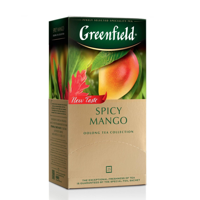 деталь Чай Оолонг Spicy Mango 25*1,5г Greenfield