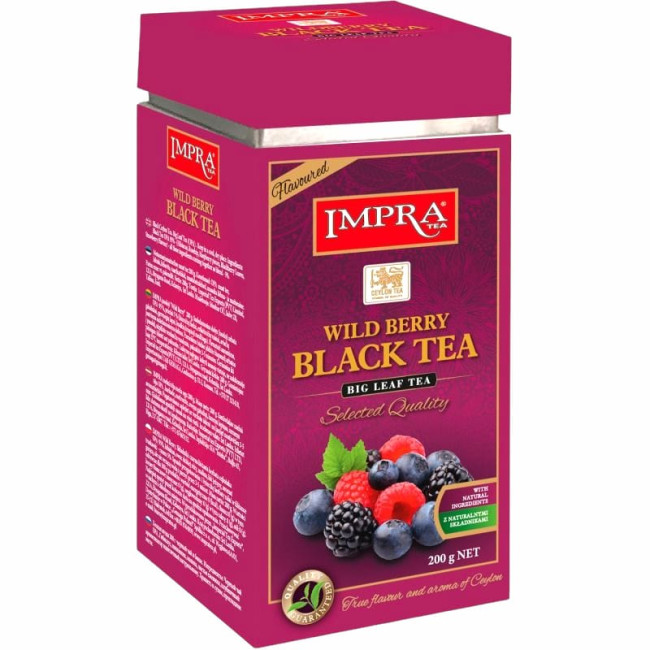 деталь Черный чай Weldbeery 200 г IMPRA