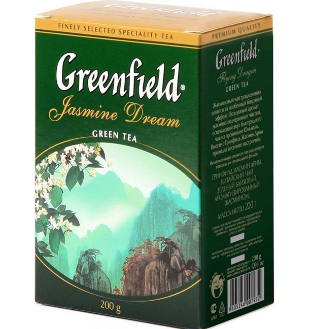 деталь Чай зеленый Jasmine Dream 200г Greenfield