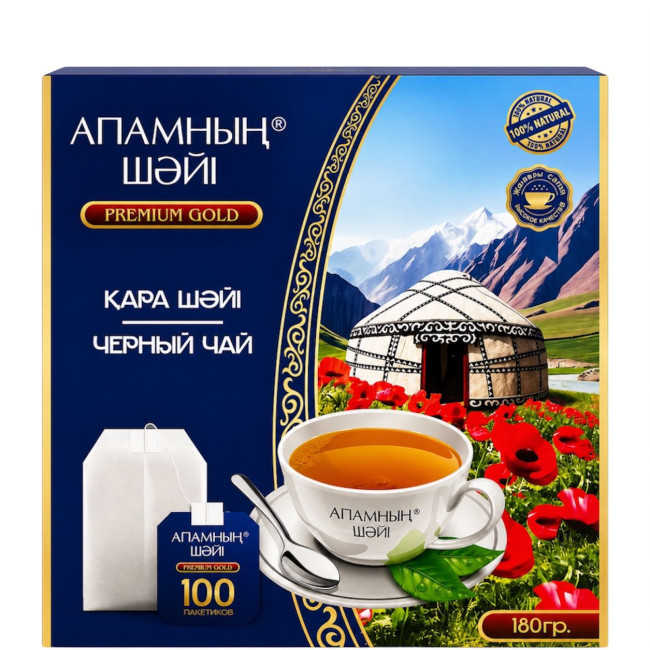 деталь Чёрный чай кенийский гранулированный 100×1,8г Apamnyn Shayy