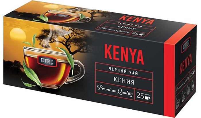 деталь Чай черный Kenya 25*2 50г Etre