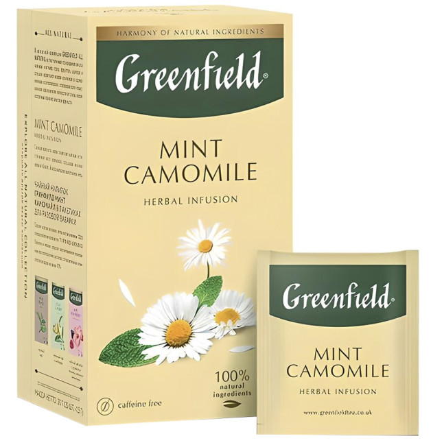деталь Чайный напиток Mint Camomile 20*1,5г Greenfield