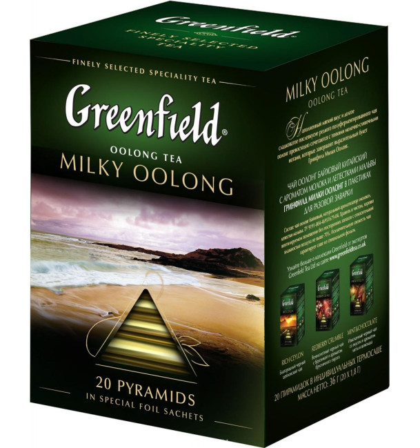деталь Чай черный Royal Milky Oolong 20*1,8г Greenfield