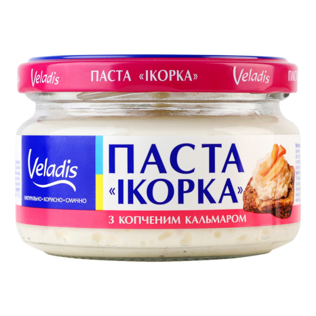 деталь Pomazánka z jiker s uzeným kalamarem 160g Veladis