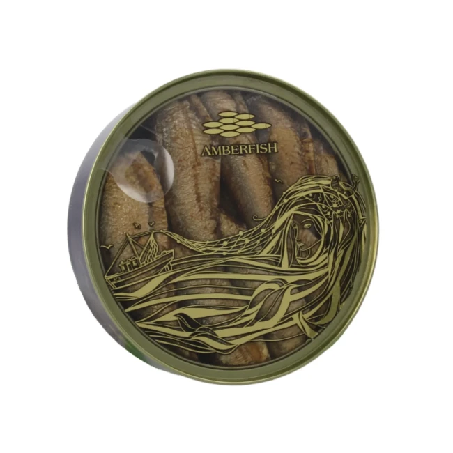 деталь Копчёные шпроты в растительном масле Amberfish 160г