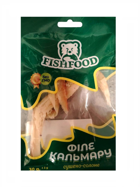 деталь Филе кальмара 30г Fishfood