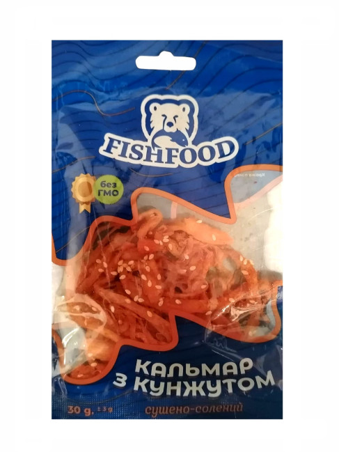 деталь Кальмар с кунжутом 30г Fishfood