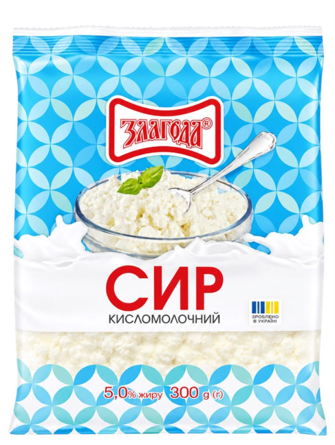 деталь Творог 5% 300г Злагода