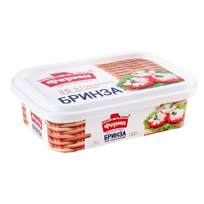 деталь Сыр Брынза 35% 180г Ферма