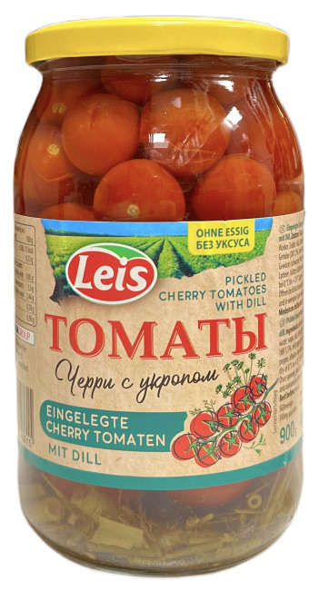 деталь Черри-помидоры с укропом 900мл Leis 