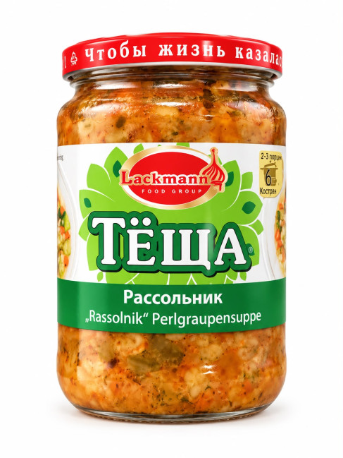 деталь Суп Рассольник Теща 480 г  Lackmann