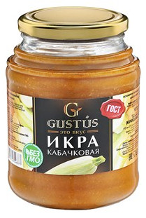деталь Икра кабачковая 480г Gustus